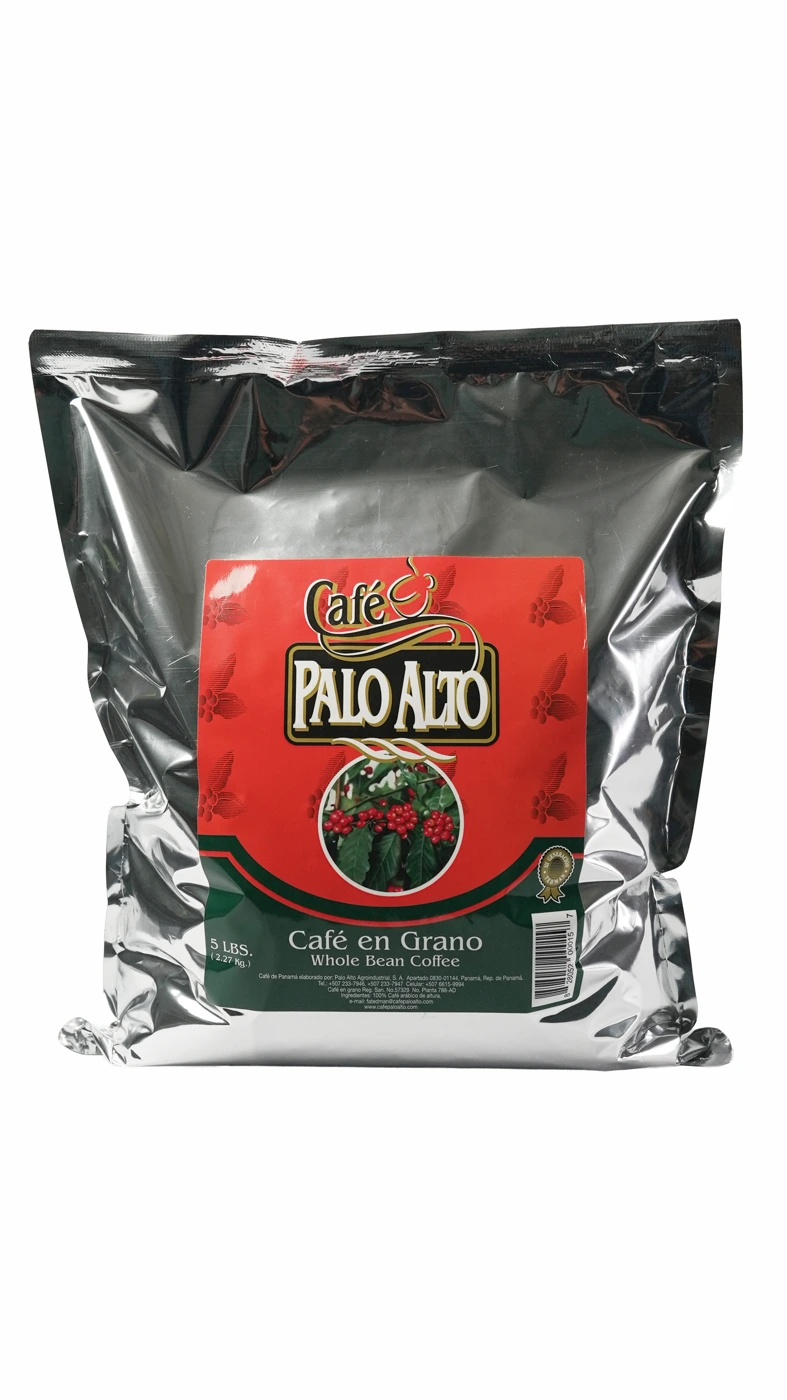Café Palo Alto en grano, 5 lb